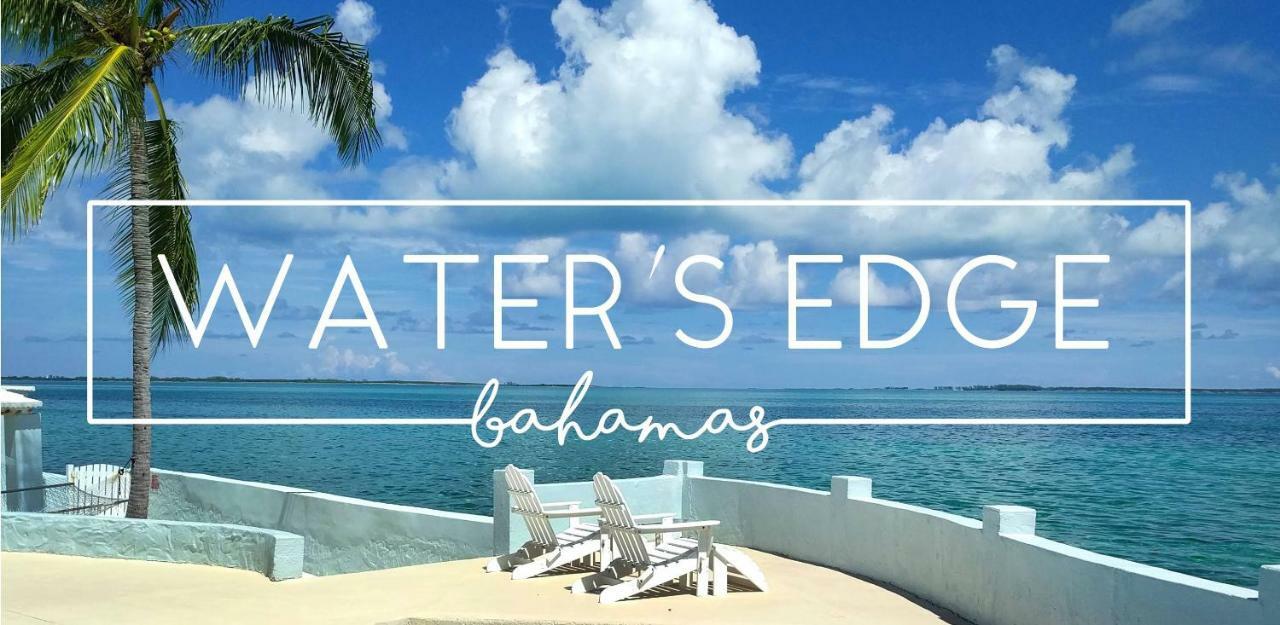 Water'S Edge Villa - Oceanfront With Private Pool Nassau Exteriör bild